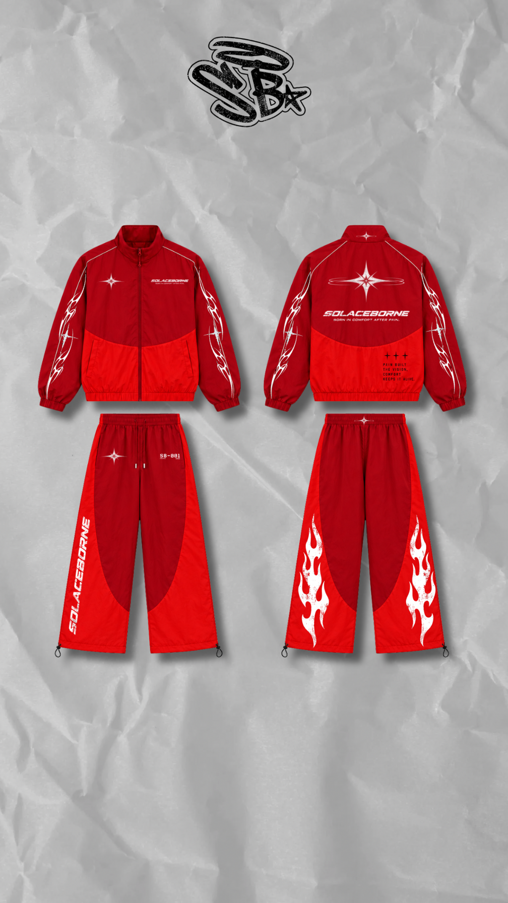 SB-001 TECH TRACKSUITS