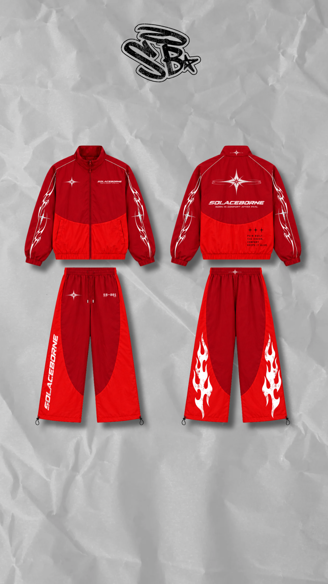 SB-001 TECH TRACKSUITS