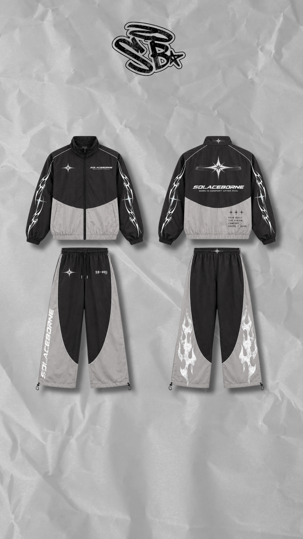 SB-001 TECH TRACKSUITS