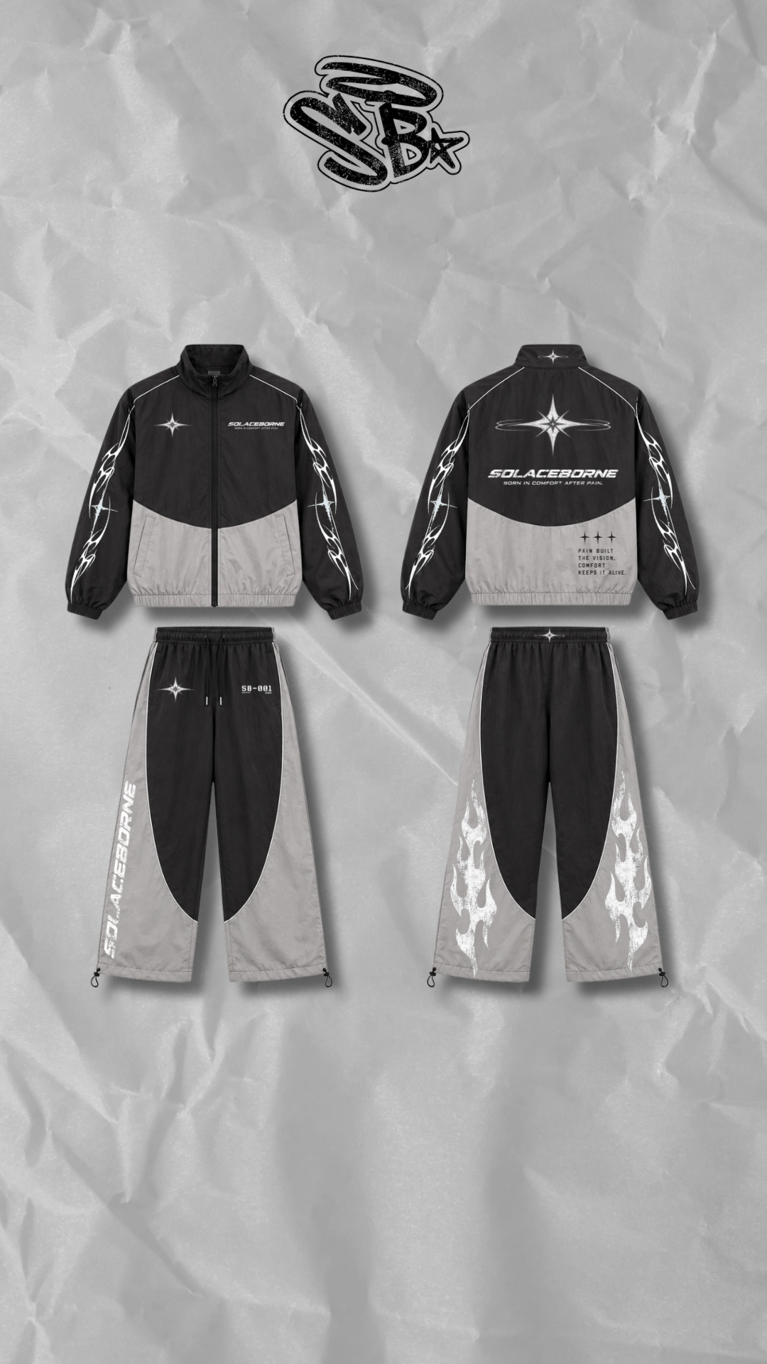 SB-001 TECH TRACKSUITS