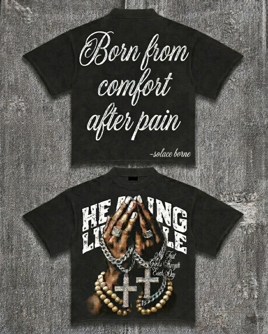 Distressed Healing Lifestyle Tee