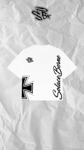 White SolaceBorne Graphic Tee