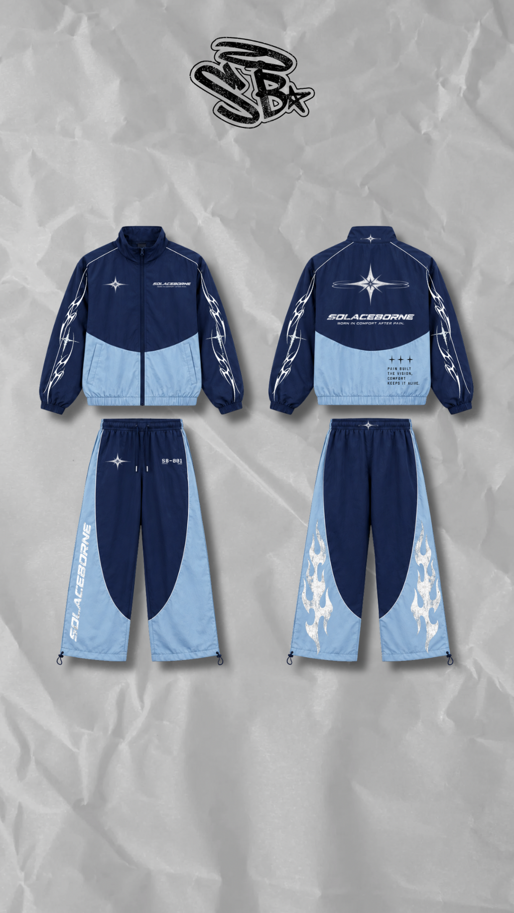 SB-001 TECH TRACKSUITS