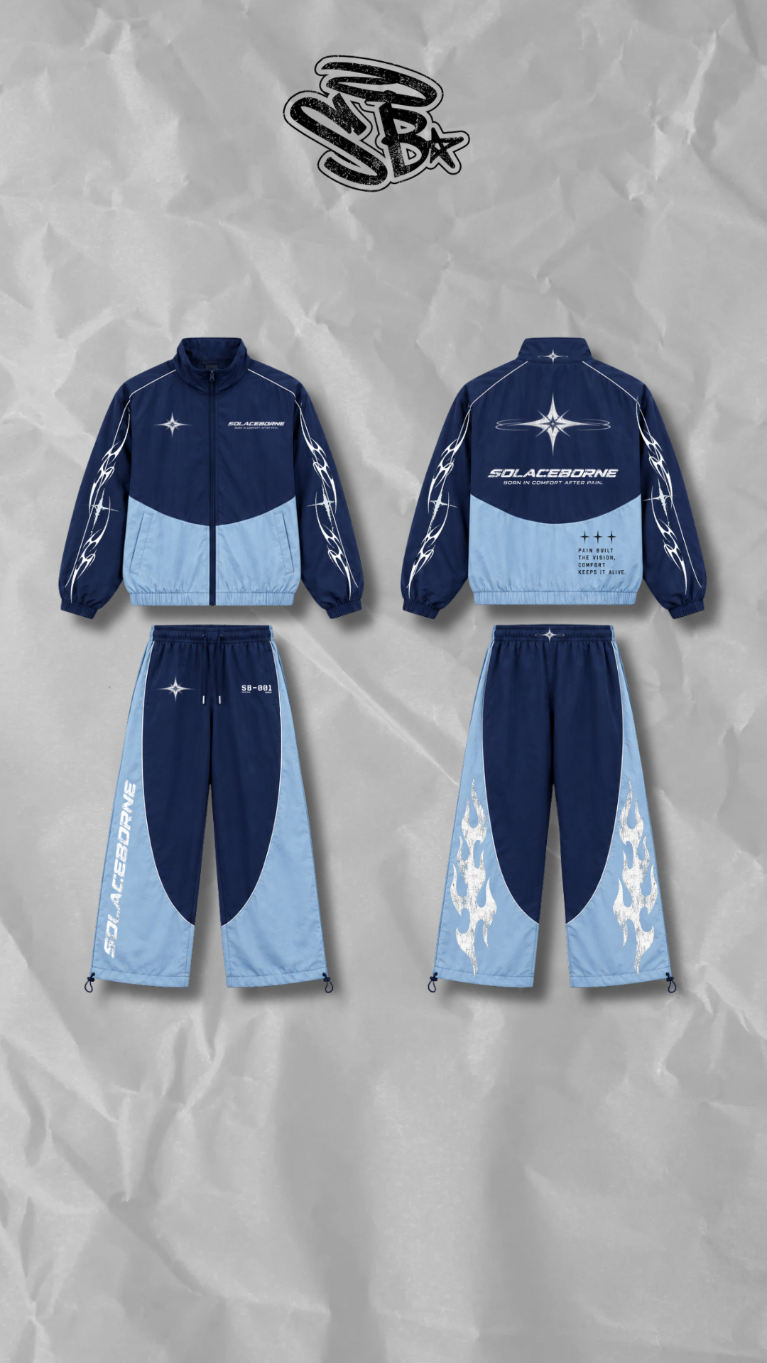 SB-001 TECH TRACKSUITS