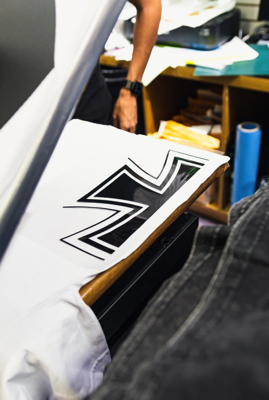 White SolaceBorne Graphic Tee