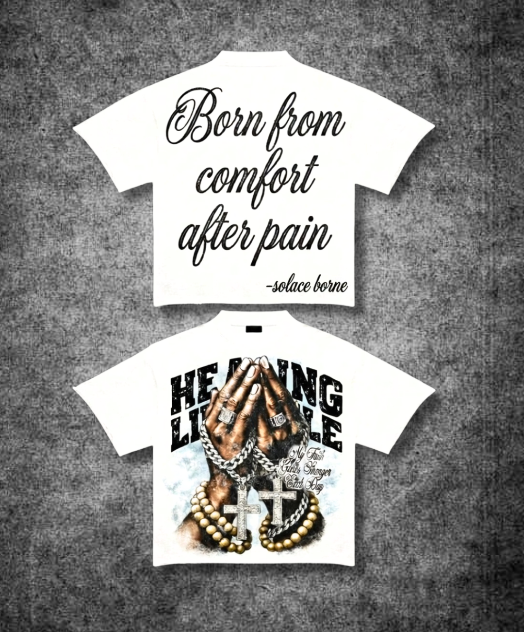 White Healing Lifestyle Tee